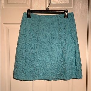 Blue skirt